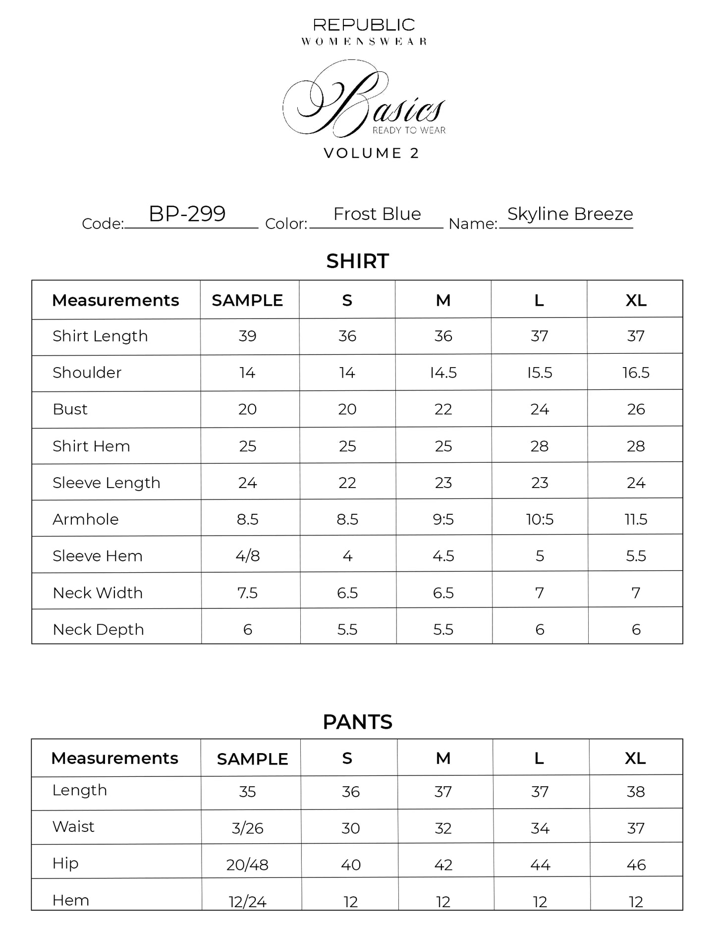 Republic Womenswear | Skyline Breeze
