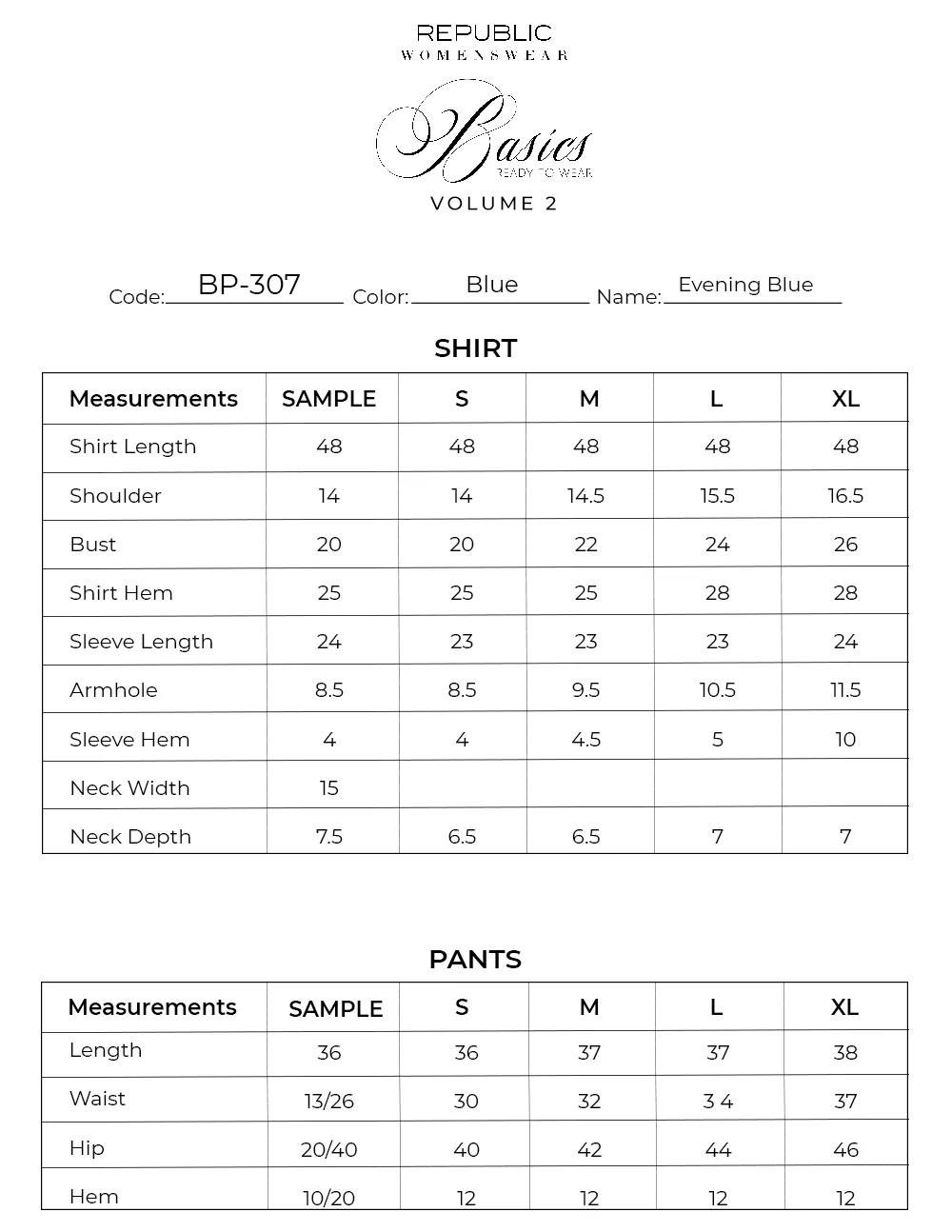 Republic Womenswear | Sapphire Saga