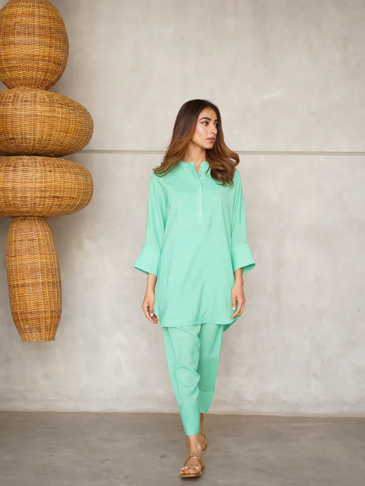 MINT SKINNY SET | Sak Atelier