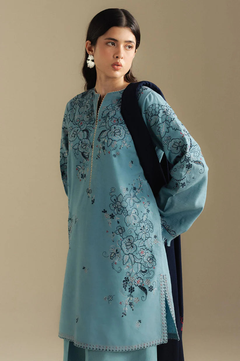 LAUREL-9B | Coco Winter Unstitched’25 | Zara Shahjahan