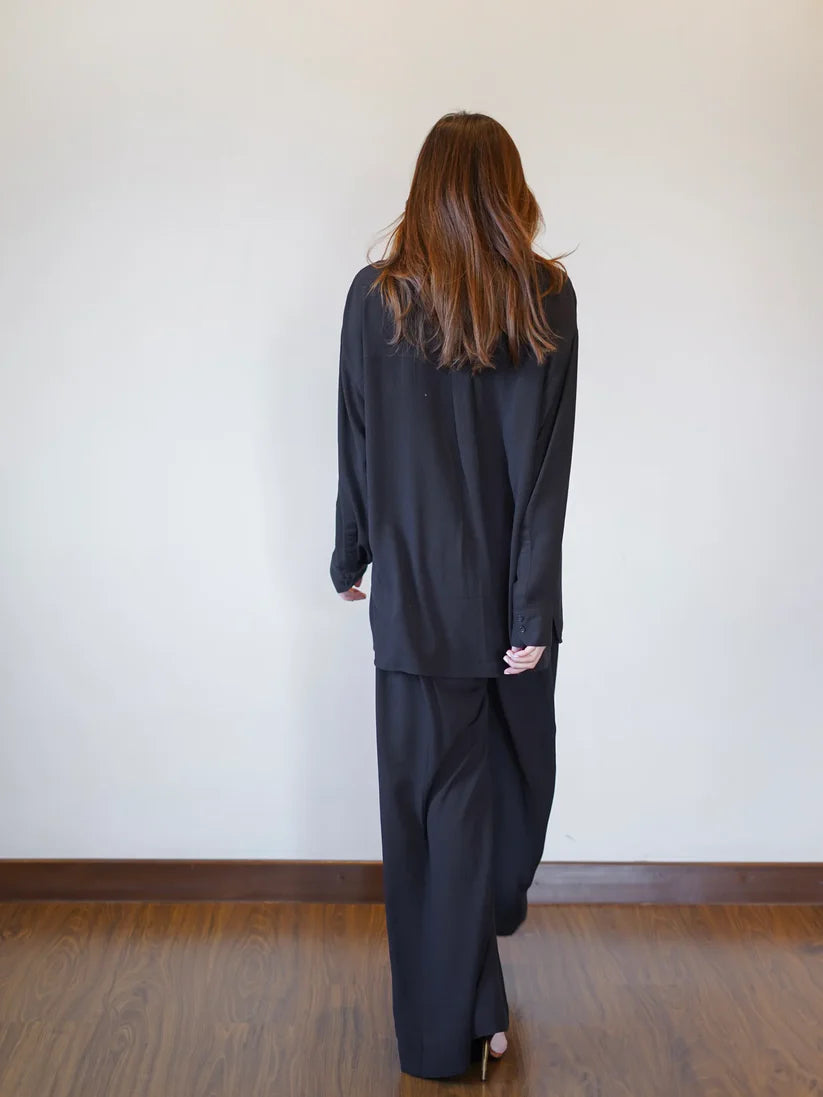 CALIE CO-ORD IN BLACK | Sak Atelier