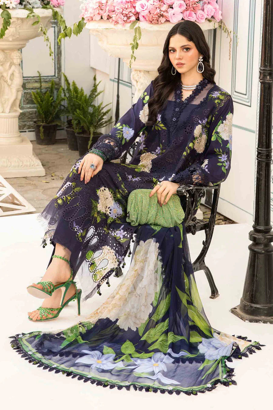 Maria.B Unstitched Mprints '25 - MPT-2602-B