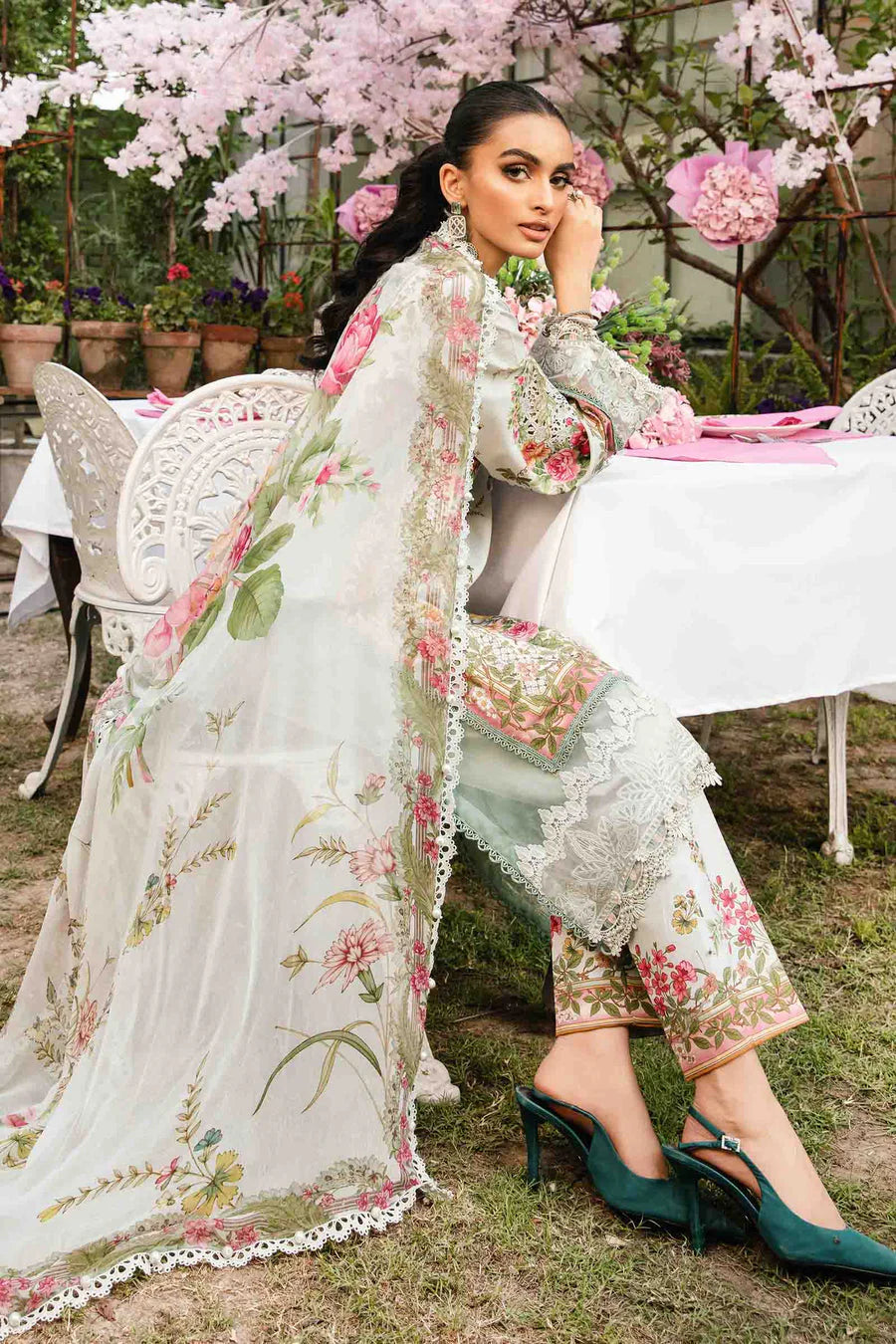 Maria.B Unstitched Mprints '25 - MPT-2605-B
