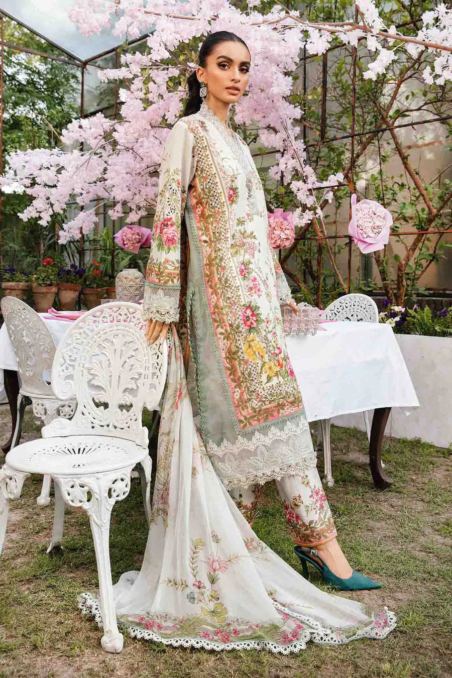 Maria.B Unstitched Mprints '25 - MPT-2605-B