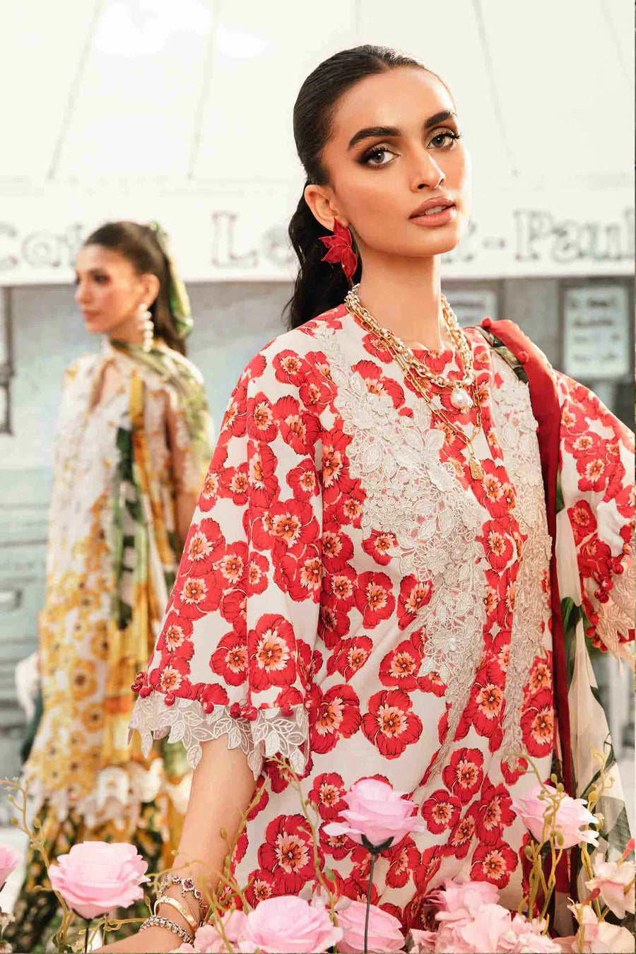 Maria.B Unstitched Mprints '25 - MPT-2606-B