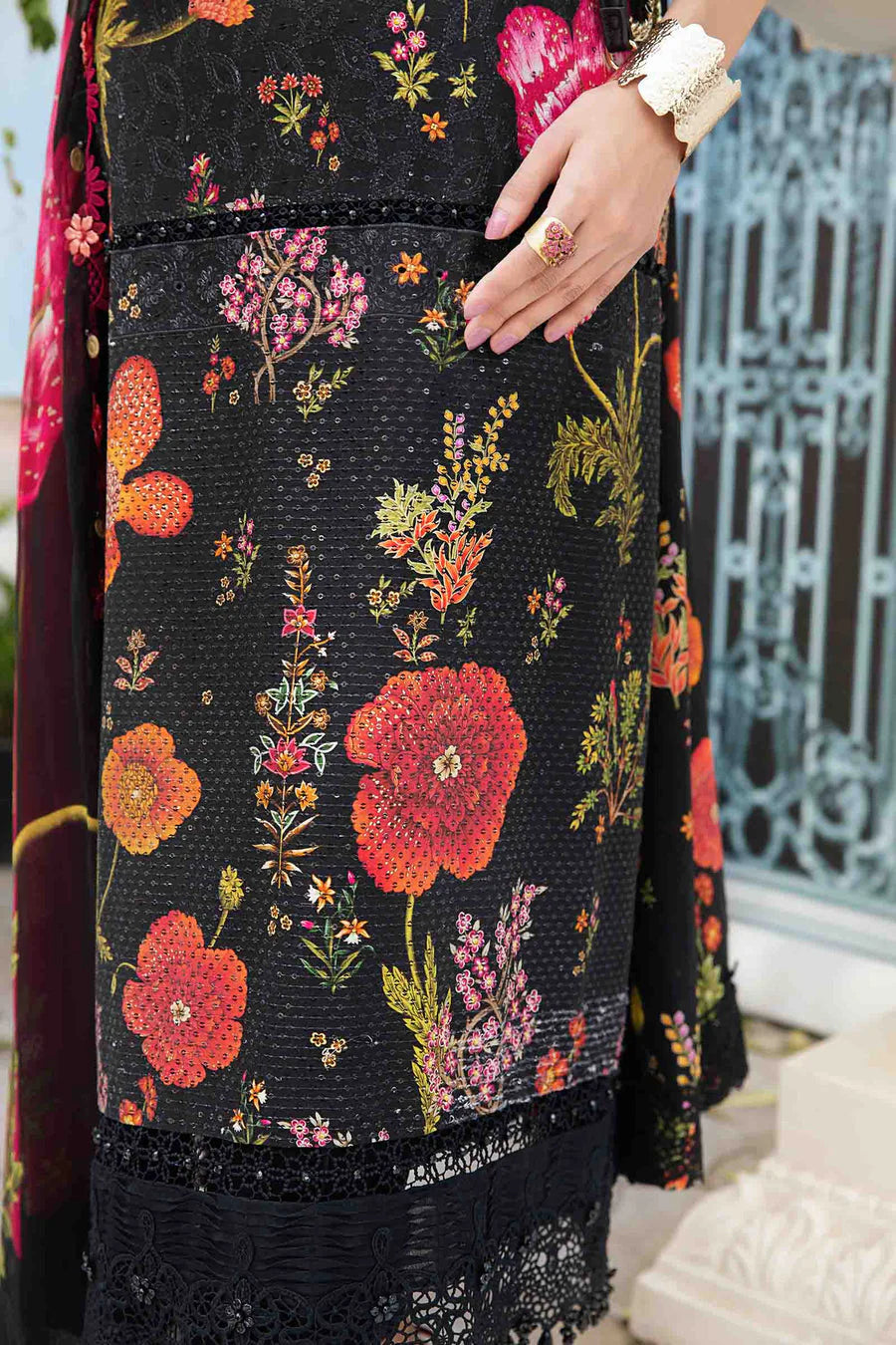 Maria.B Unstitched Mprints '25 - MPT-2607-B