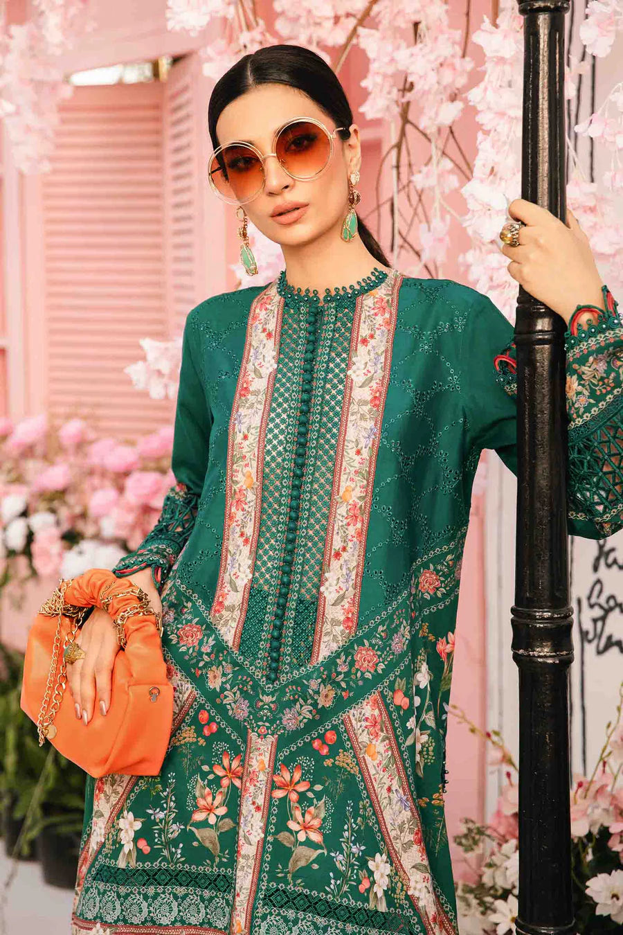 Maria.B Unstitched Mprints '25 - MPT-2610-A