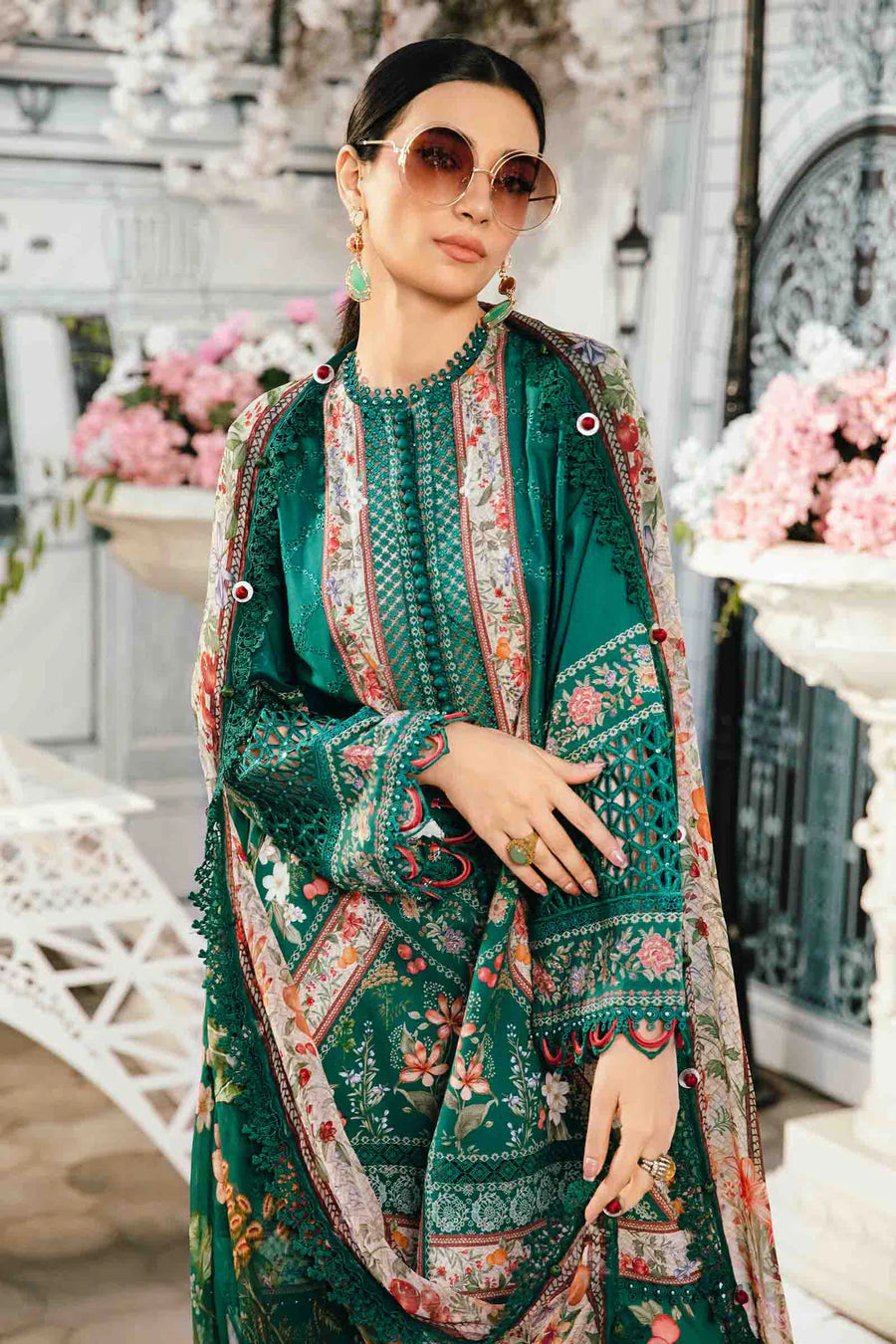 Maria.B Unstitched Mprints '25 - MPT-2610-A