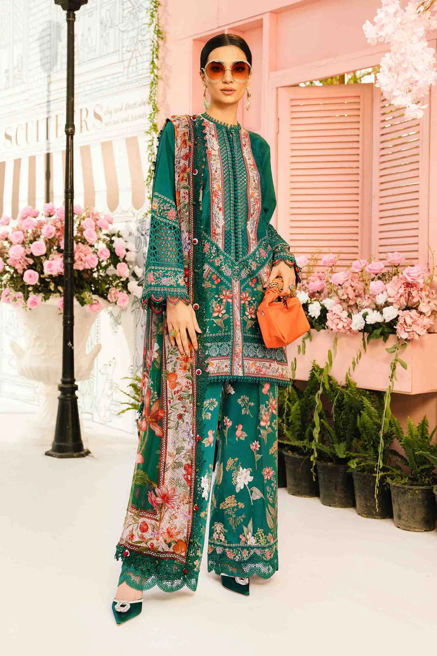 Maria.B Unstitched Mprints '25 - MPT-2610-A