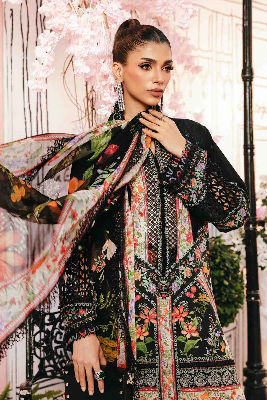 Maria.B Unstitched Mprints '25 - MPT-2610-B