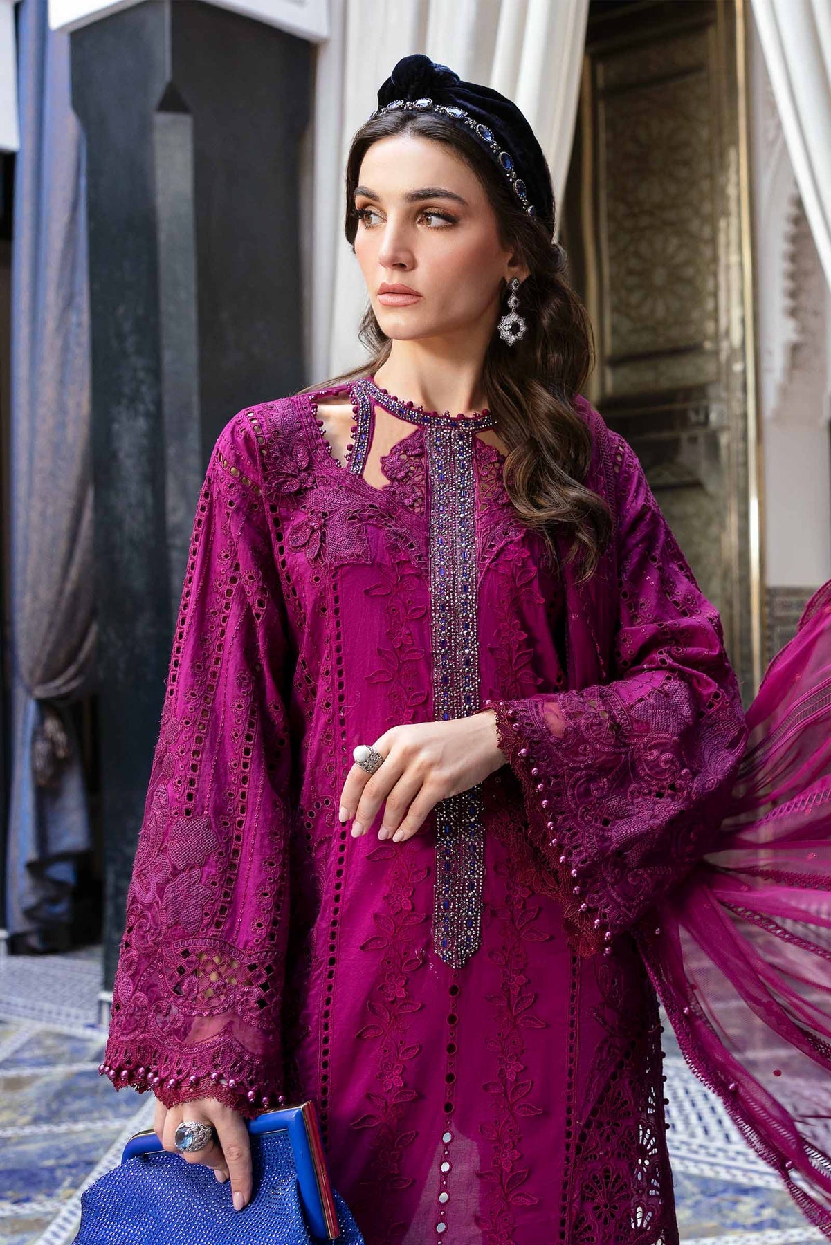 MARIA B Luxury Lawn 2025 | D-2502-B