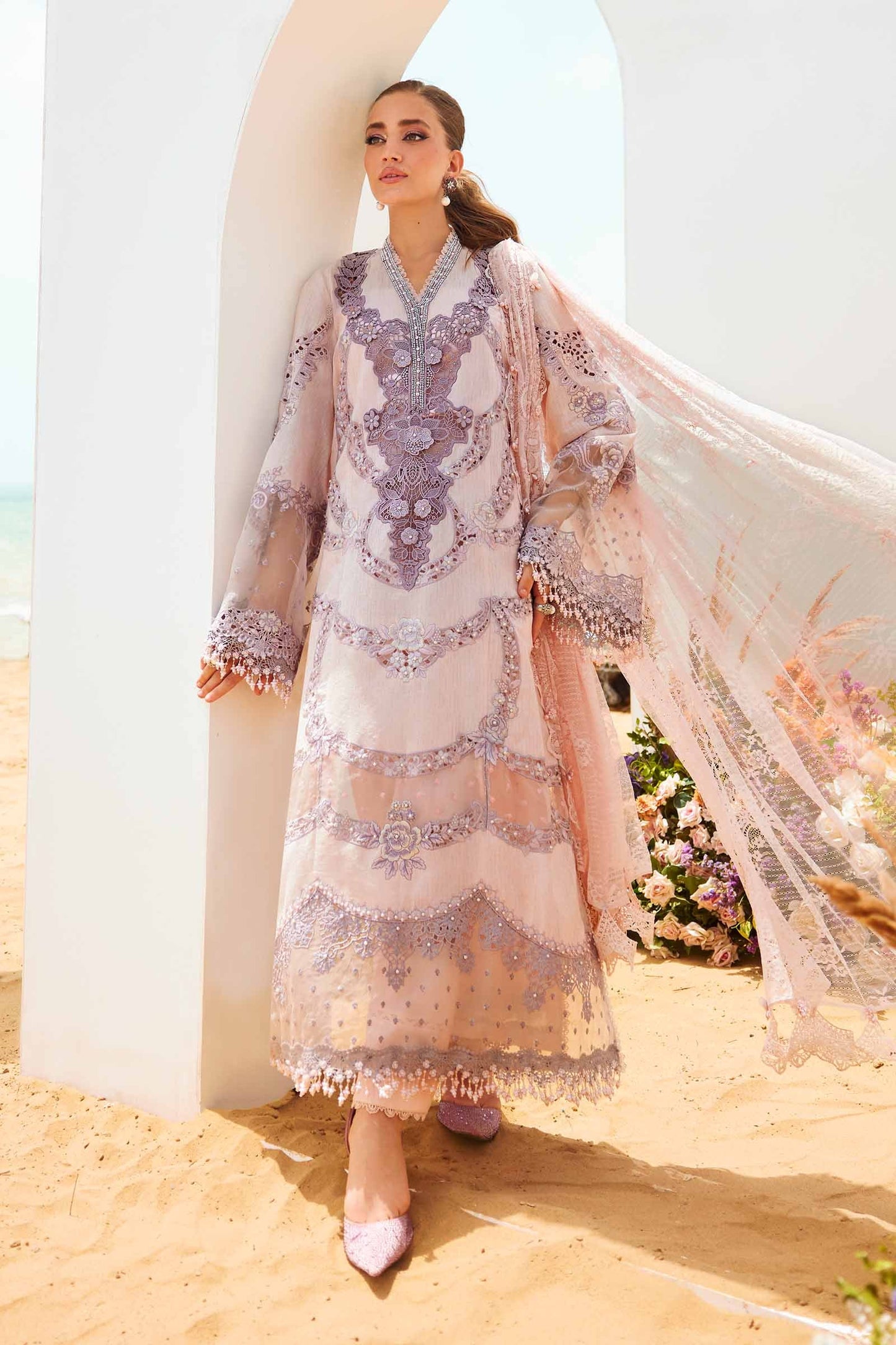 MARIA B Eid Luxury Lawn 2025 | EID LAWN-25-02