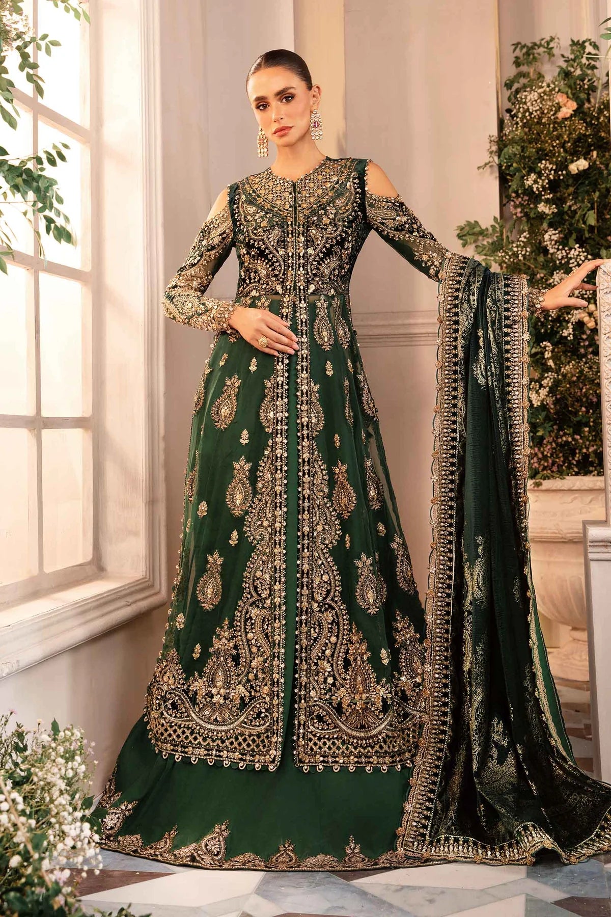 MARIA.B Mbroidered Wedding Collection 2024 BD 2904
