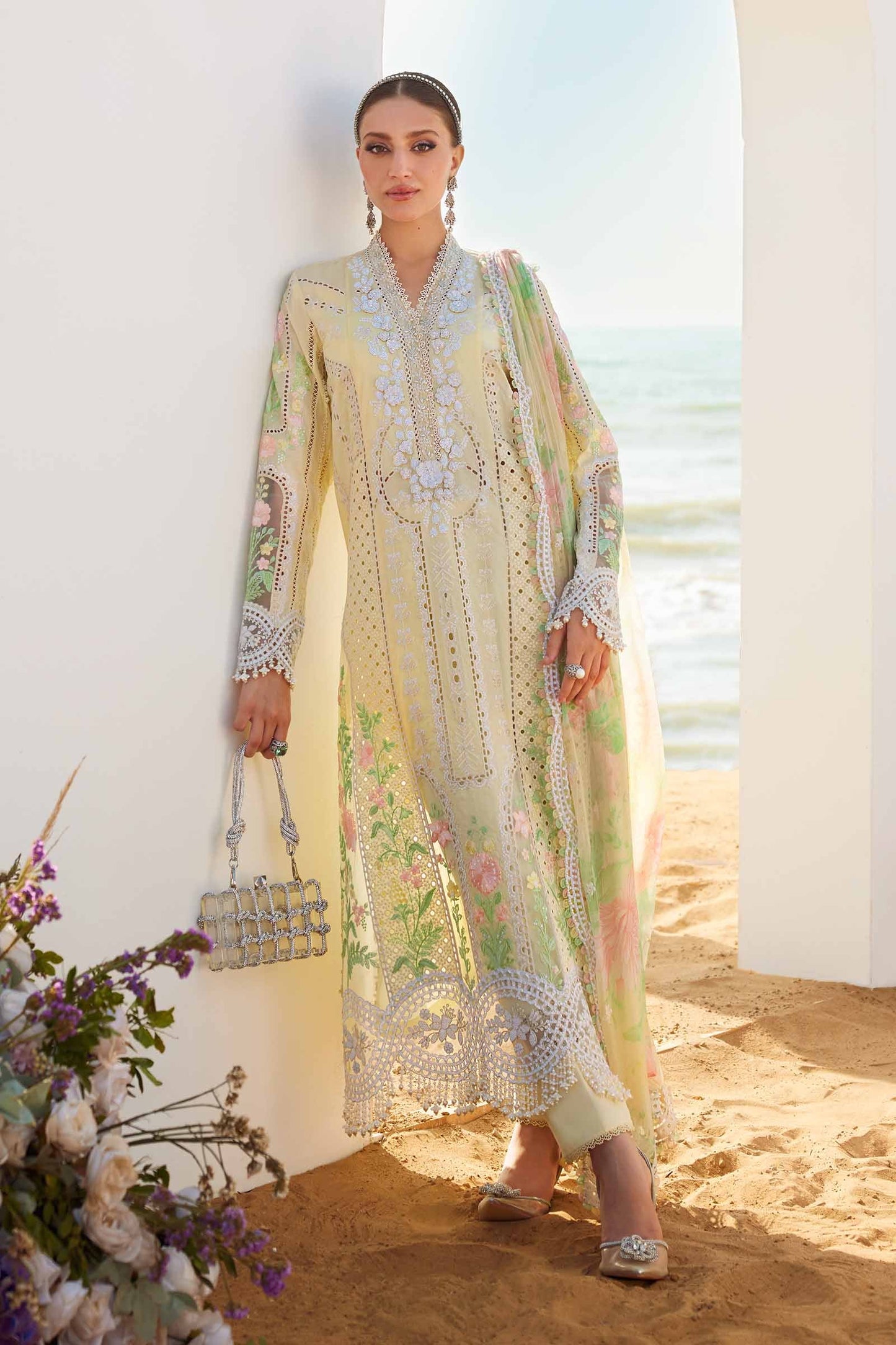 MARIA B Eid Luxury Lawn 2025 | EID LAWN-25-04