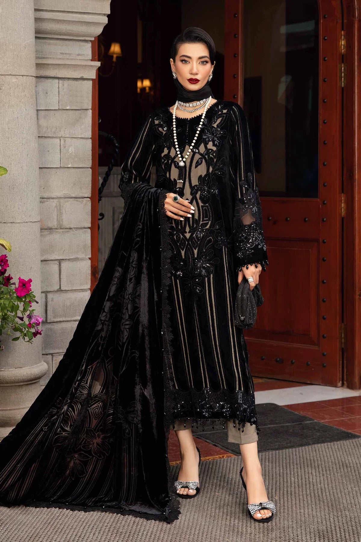 maria b winter dresses Winter Luxe'25