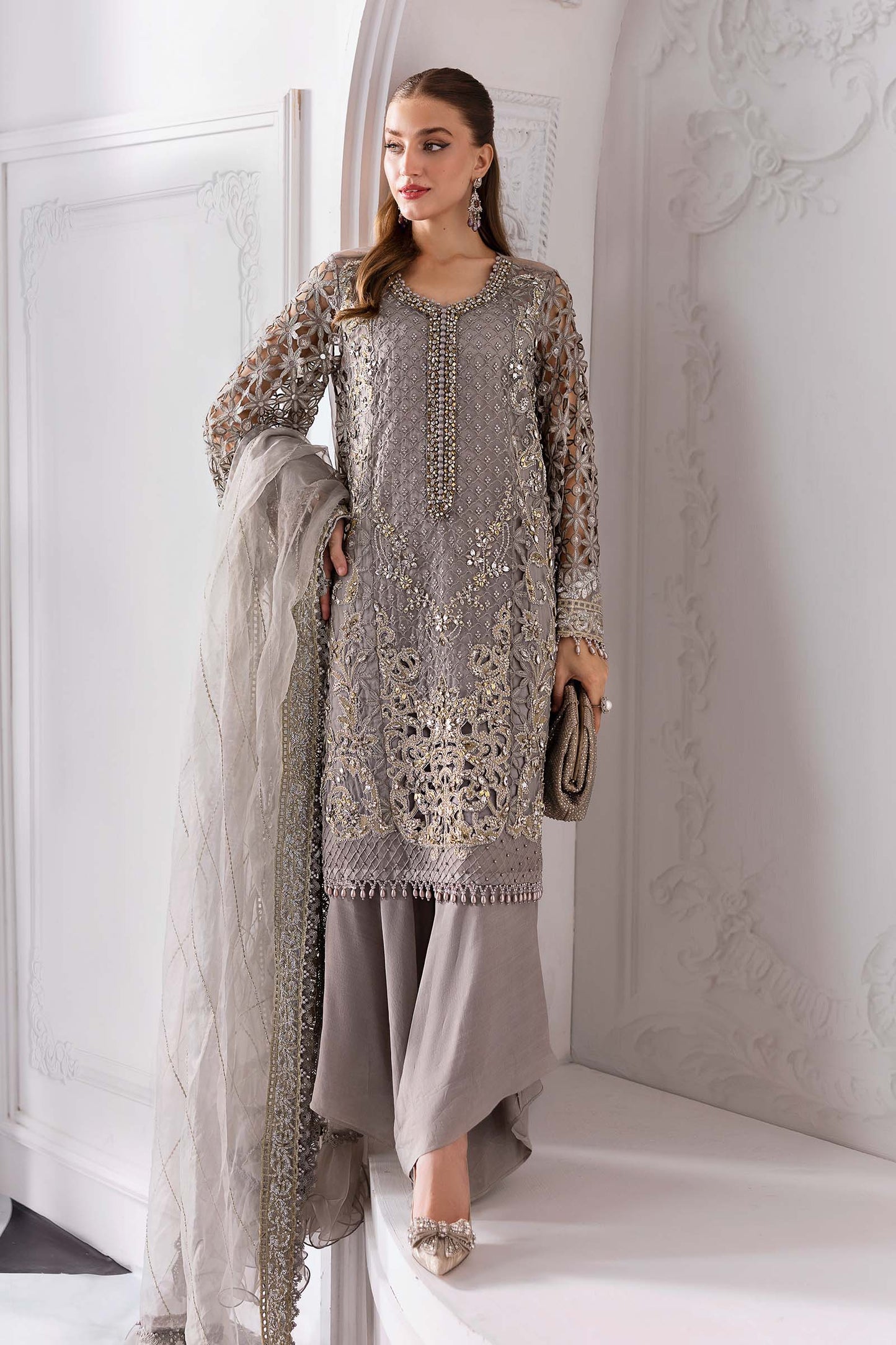 MARIA B Mbroidered Collection 2025 | BD-3006