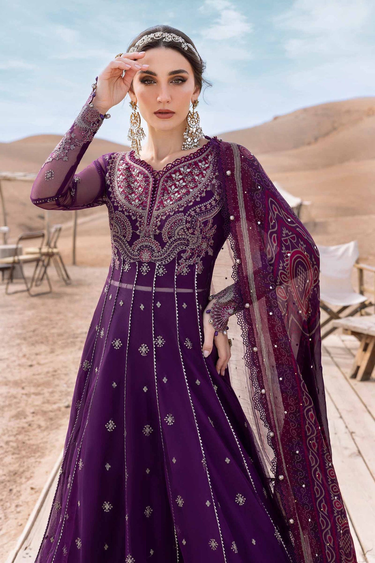 MARIA B Luxury Lawn 2025 | D-2507-B