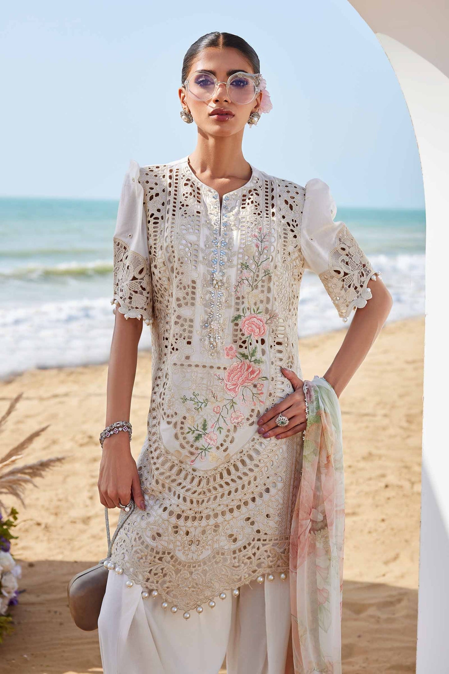 MARIA B Eid Luxury Lawn 2025 | EID LAWN-25-07