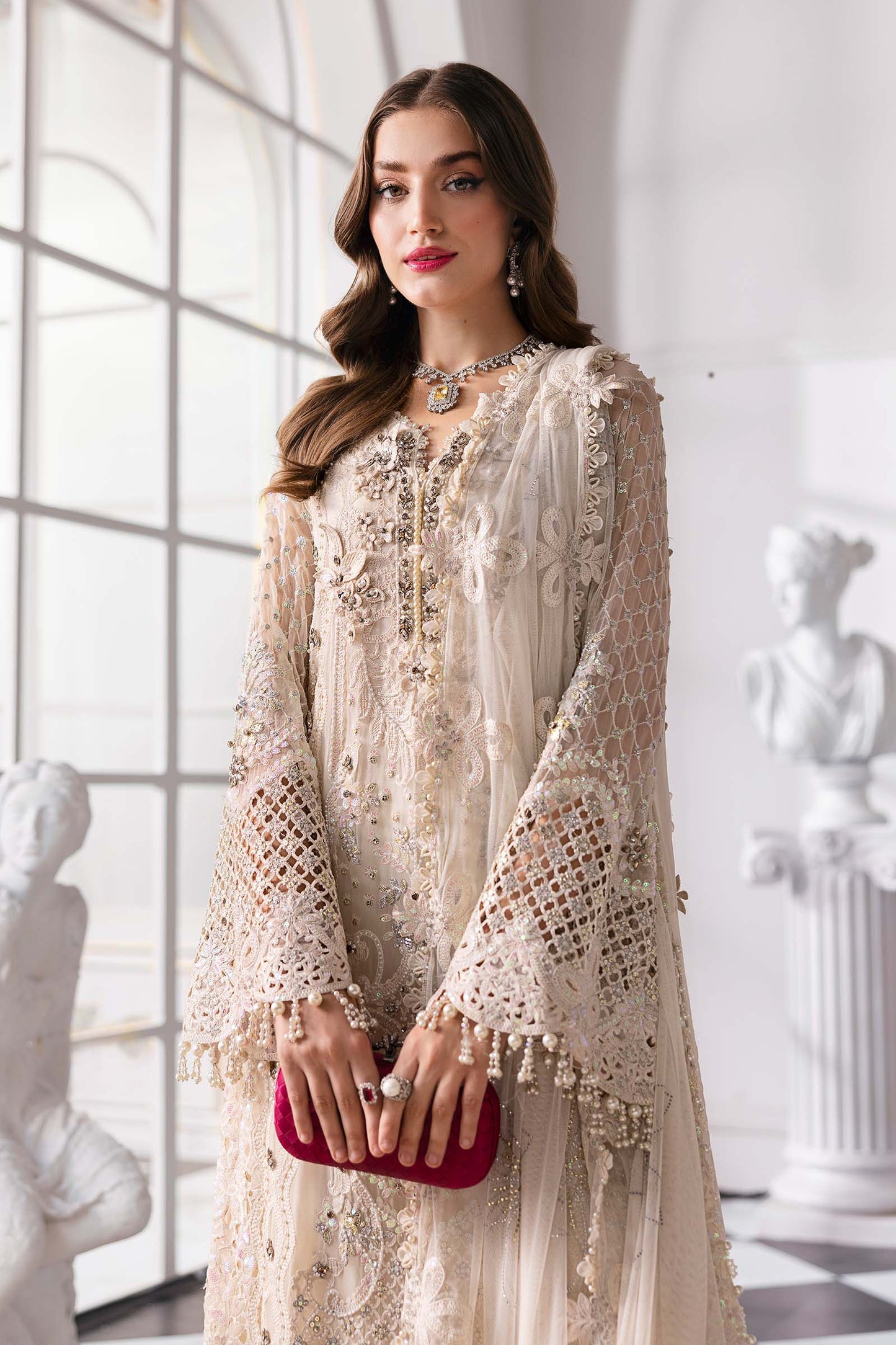 MARIA B Mbroidered Collection 2025 | BD-3007