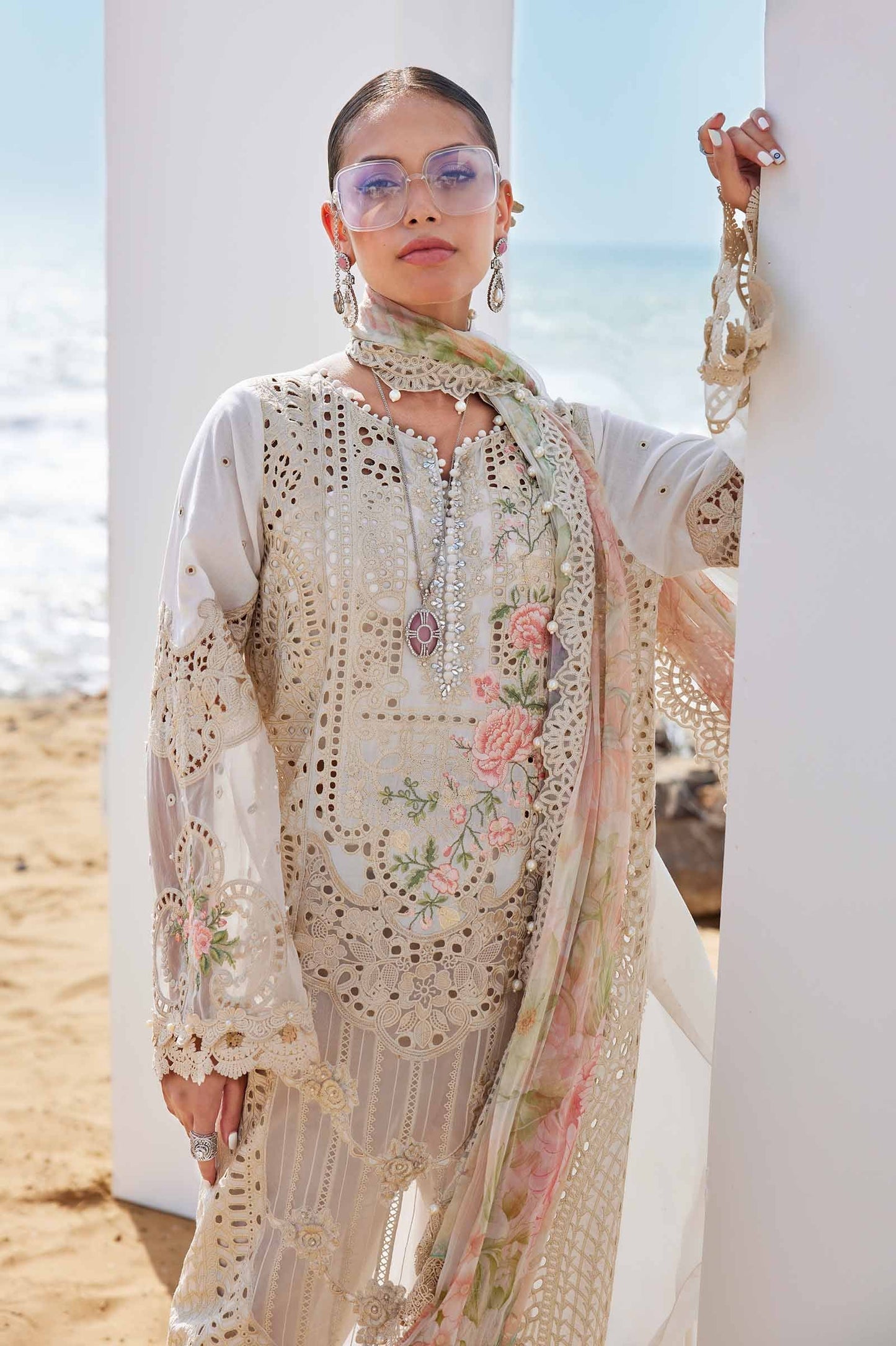 MARIA B Eid Luxury Lawn 2025 | EID LAWN-25-07