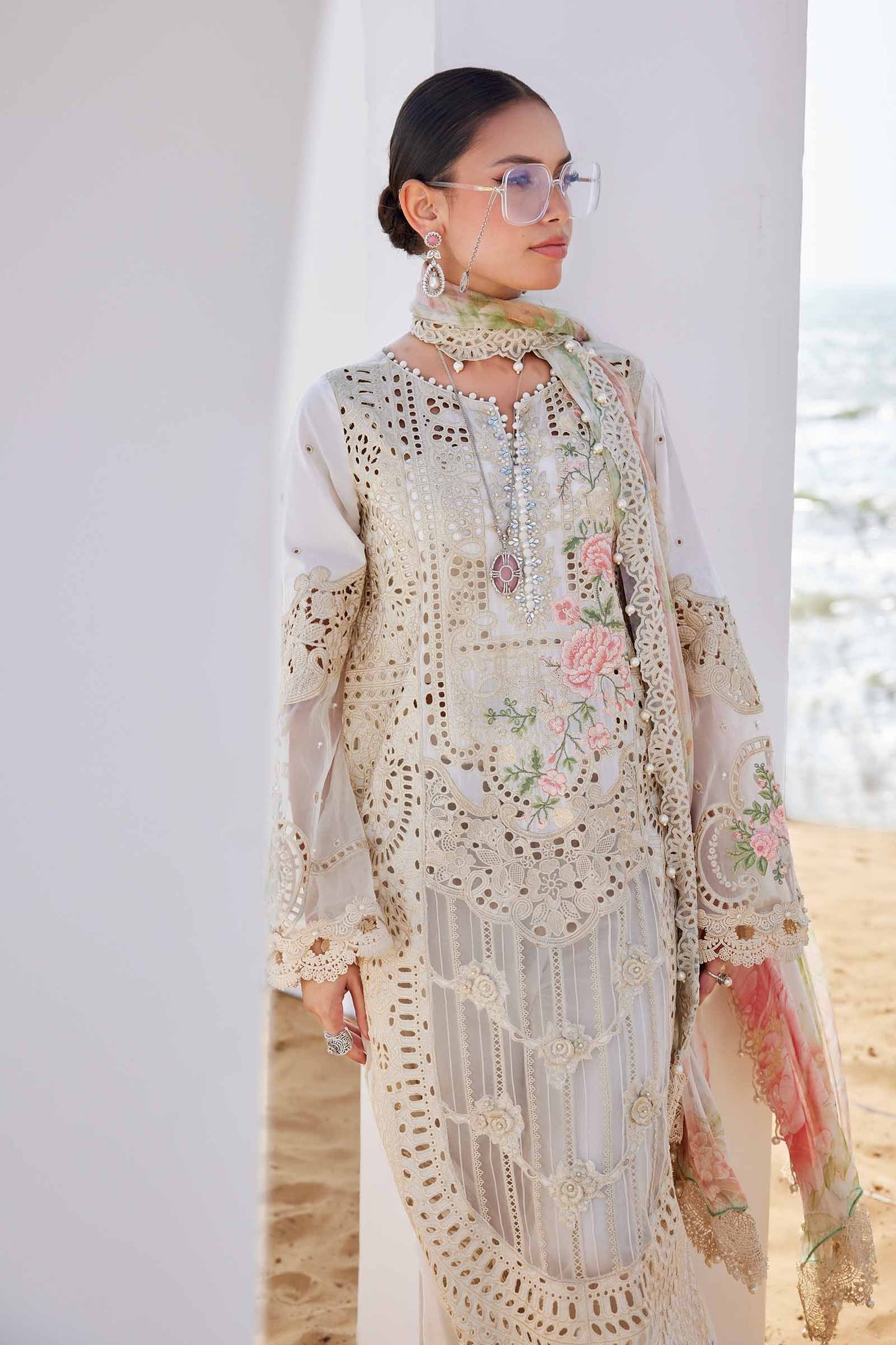 MARIA B Eid Luxury Lawn 2025 | EID LAWN-25-07