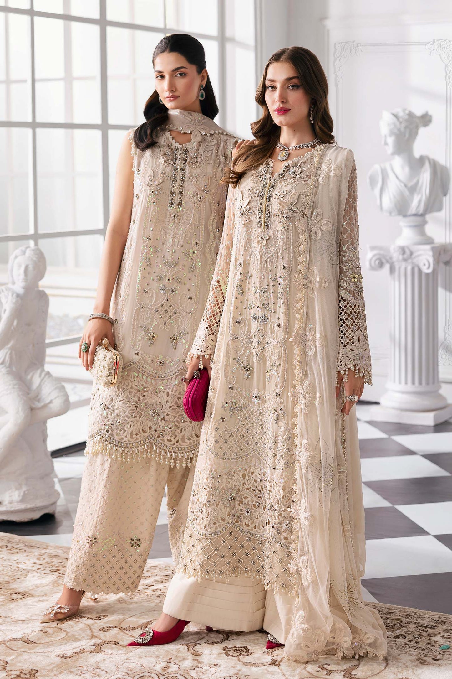 MARIA B Mbroidered Collection 2025 | BD-3007