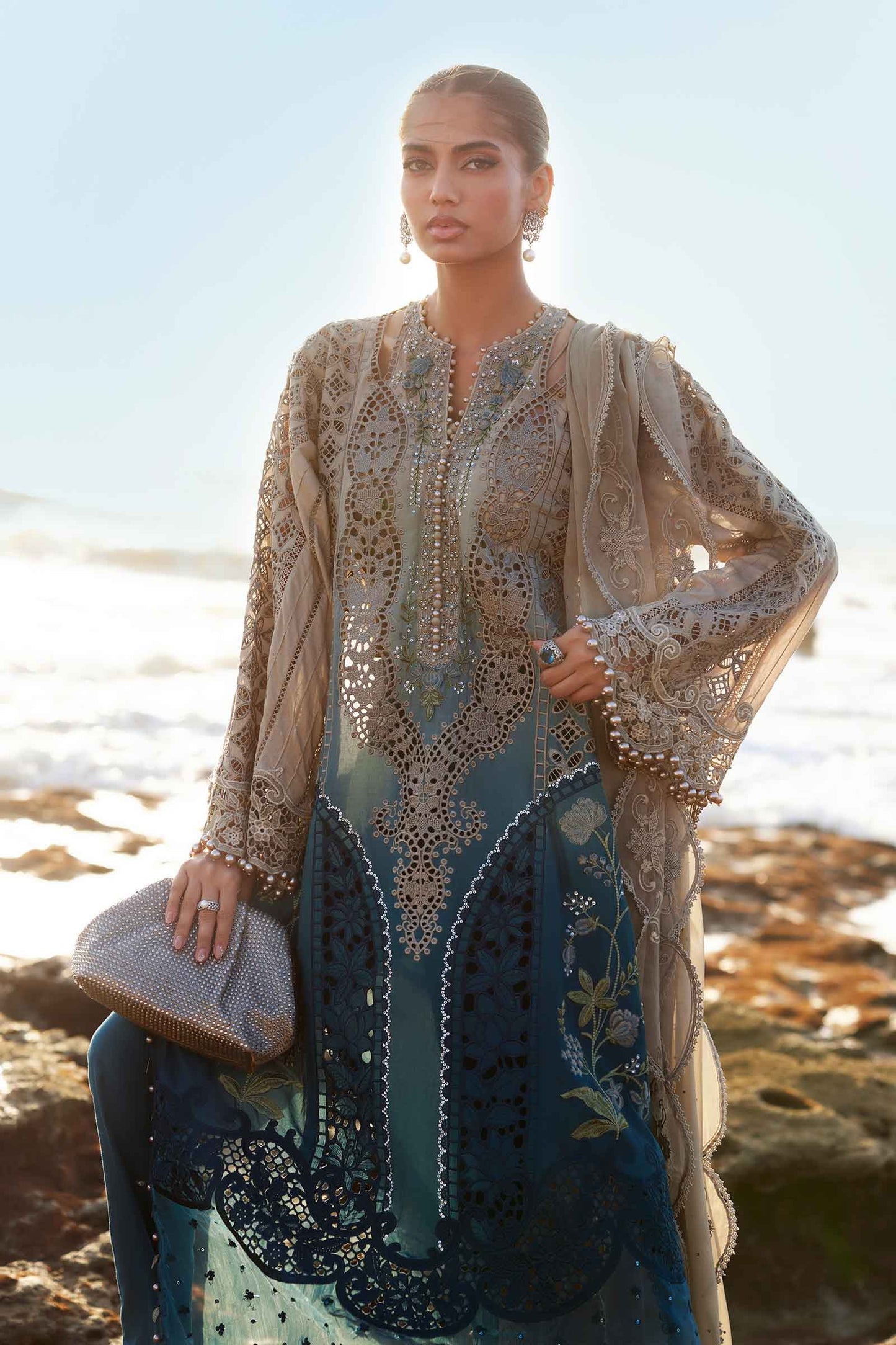 MARIA B Eid Luxury Lawn 2025 | EID LAWN-25-08