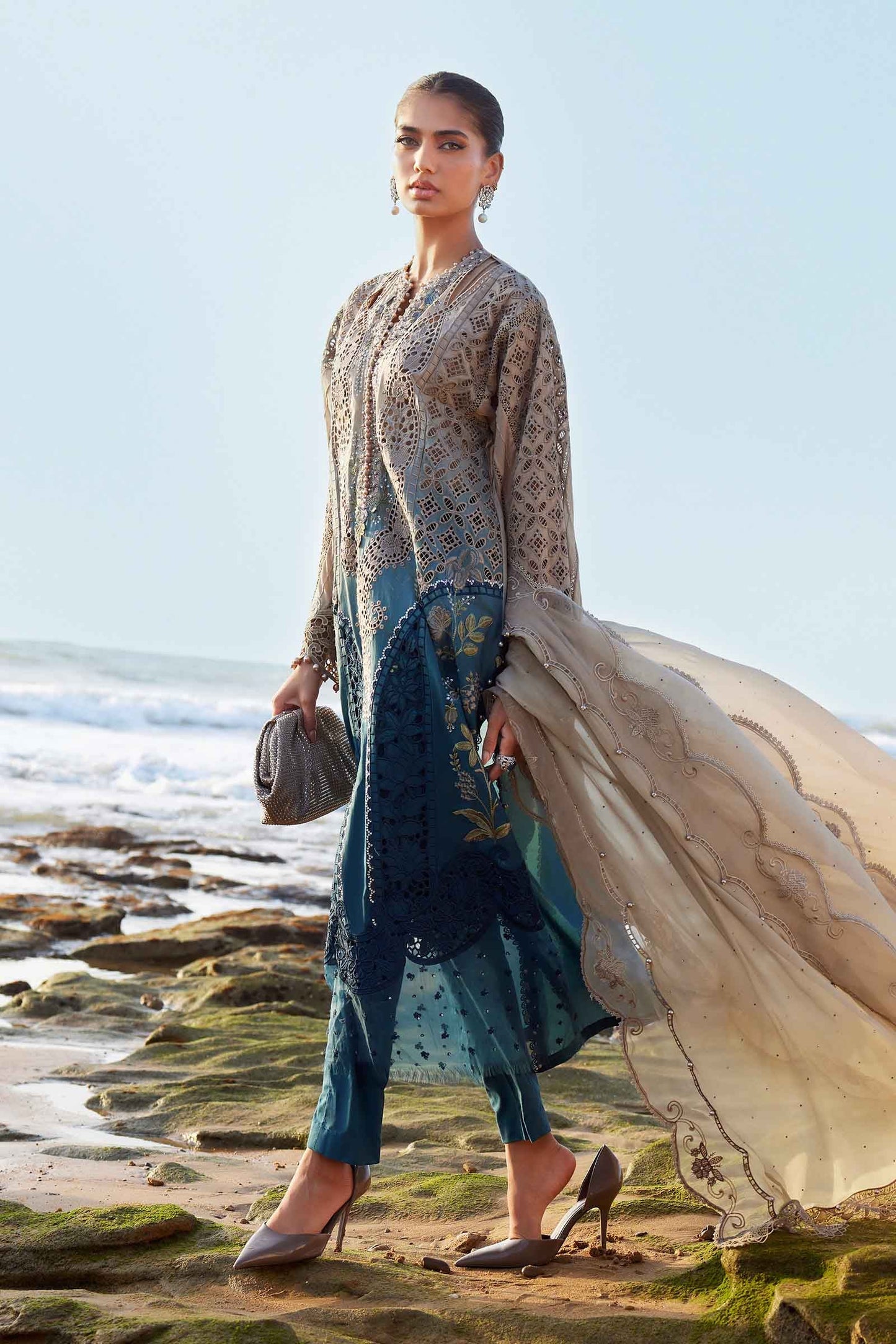 MARIA B Eid Luxury Lawn 2025 | EID LAWN-25-08