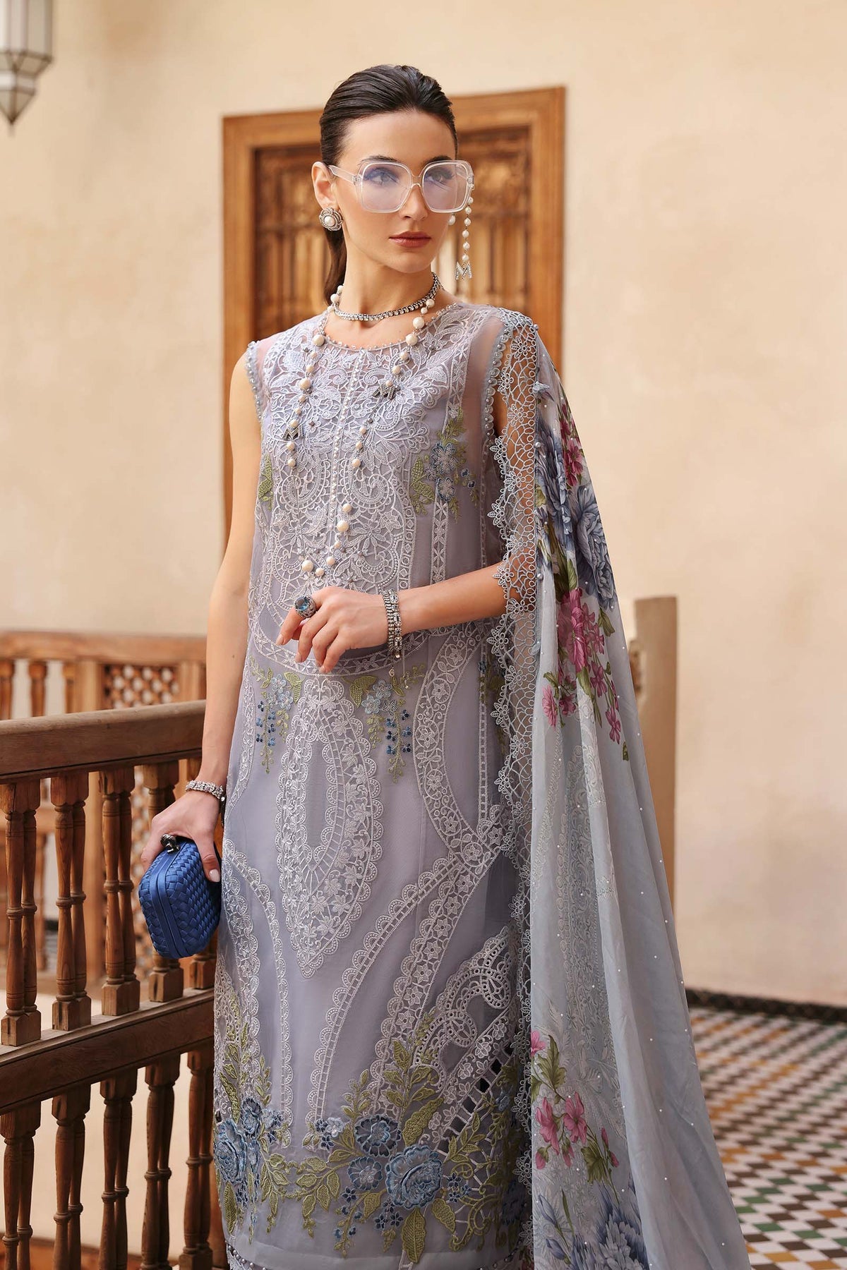 MARIA B Luxury Lawn 2025 | D-2509-B