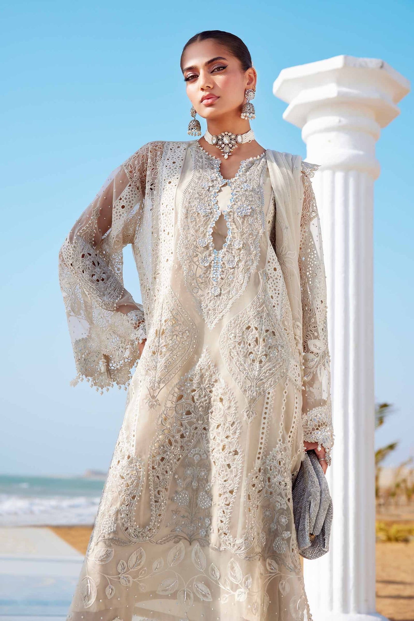MARIA B Eid Luxury Lawn 2025 | EID LAWN-25-09