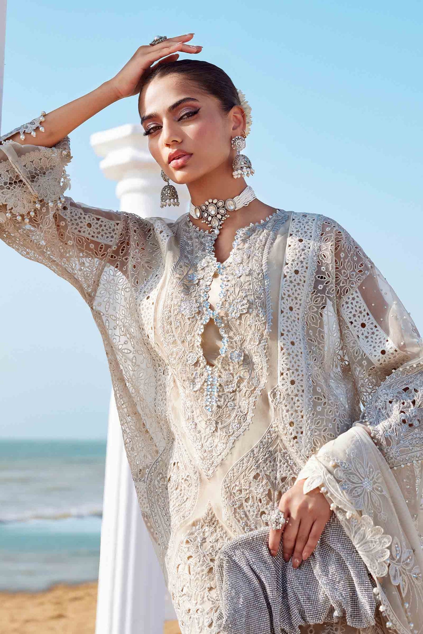 MARIA B Eid Luxury Lawn 2025 | EID LAWN-25-09