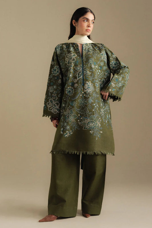 MIST-2B | Coco Winter Unstitched’25 | Zara Shahjahan