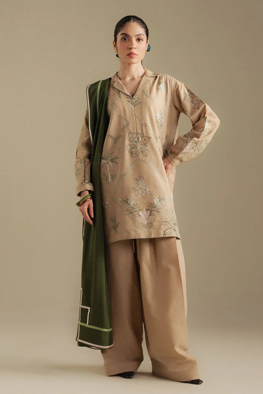 AMBER-1A | Coco Winter Unstitched’25 | Zara Shahjahan