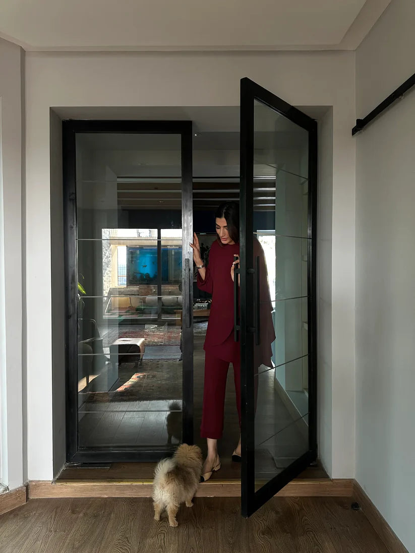 WINE RED BIZU SET | Sak Atelier