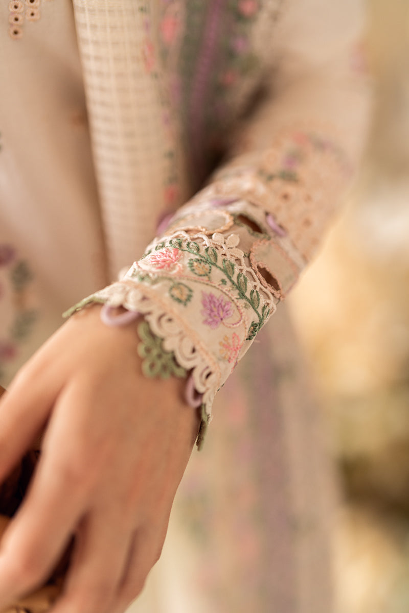 Qalamkar Luxury Lawn | Sahil 2025 | FK-12 LILY