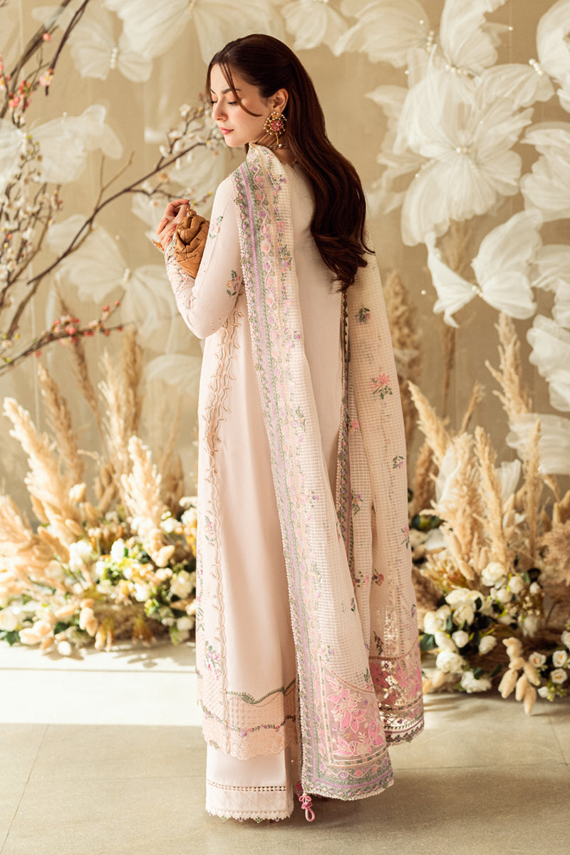 Qalamkar Luxury Lawn | Sahil 2025 | FK-12 LILY
