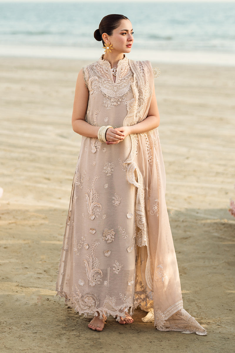 Qalamkar Luxury Lawn | Sahil 2025 | FK-01 SOPHIA
