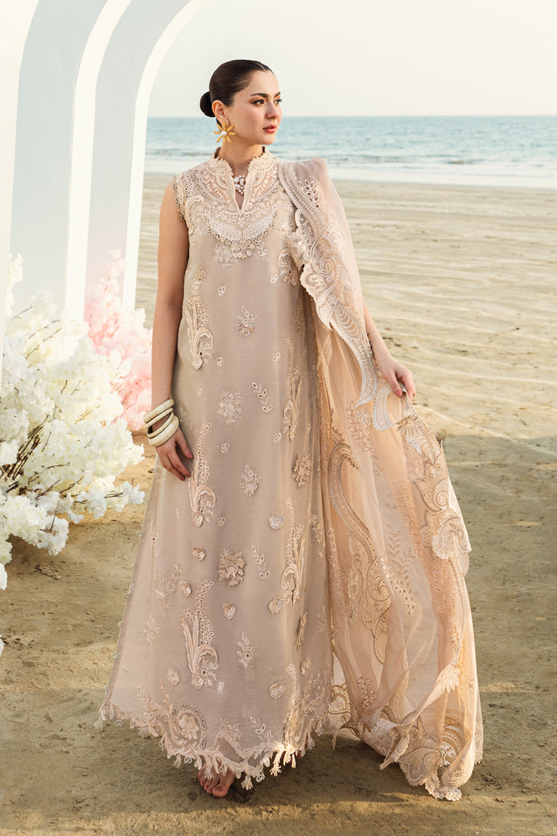 Qalamkar Luxury Lawn | Sahil 2025 | FK-01 SOPHIA