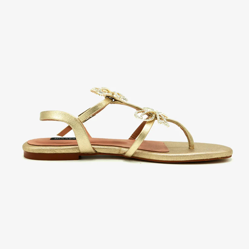 Delbar Gold | Miaasa | Footwear