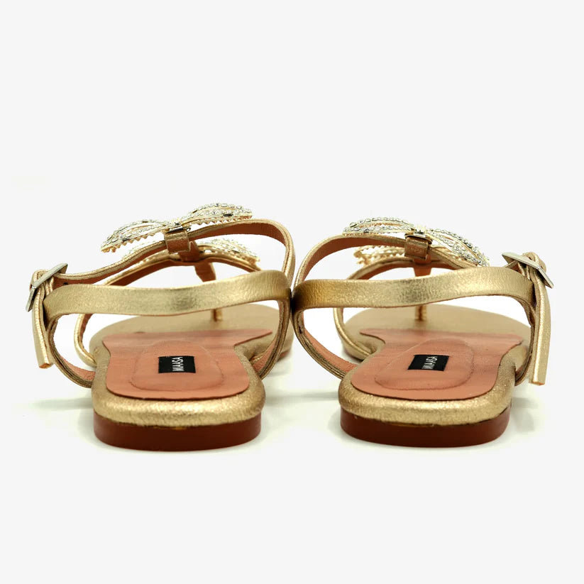 Delbar Gold | Miaasa | Footwear