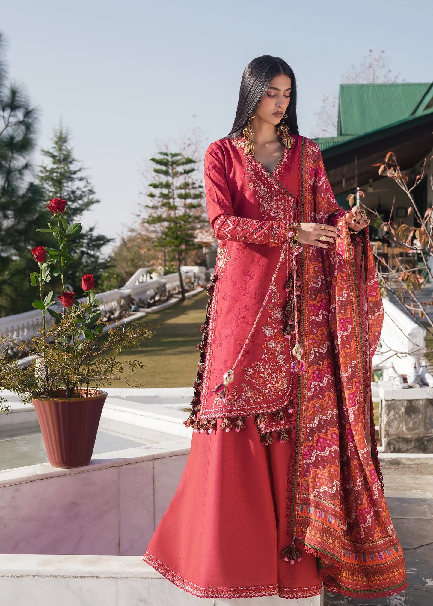Hussain Rehar Winter Shawl'24 - Mana
