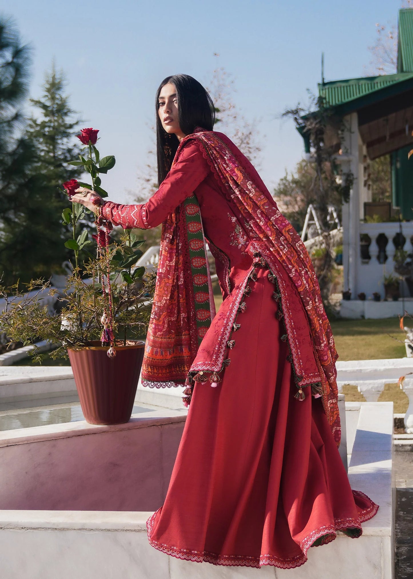 Hussain Rehar Winter Shawl'24 - Mana