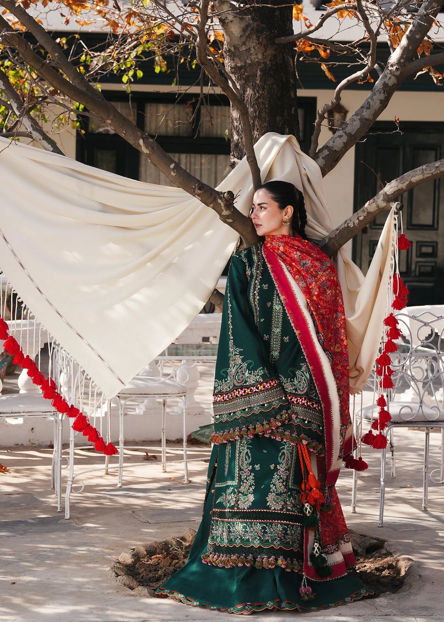 Hussain Rehar Winter Shawl'24 - Masarrah