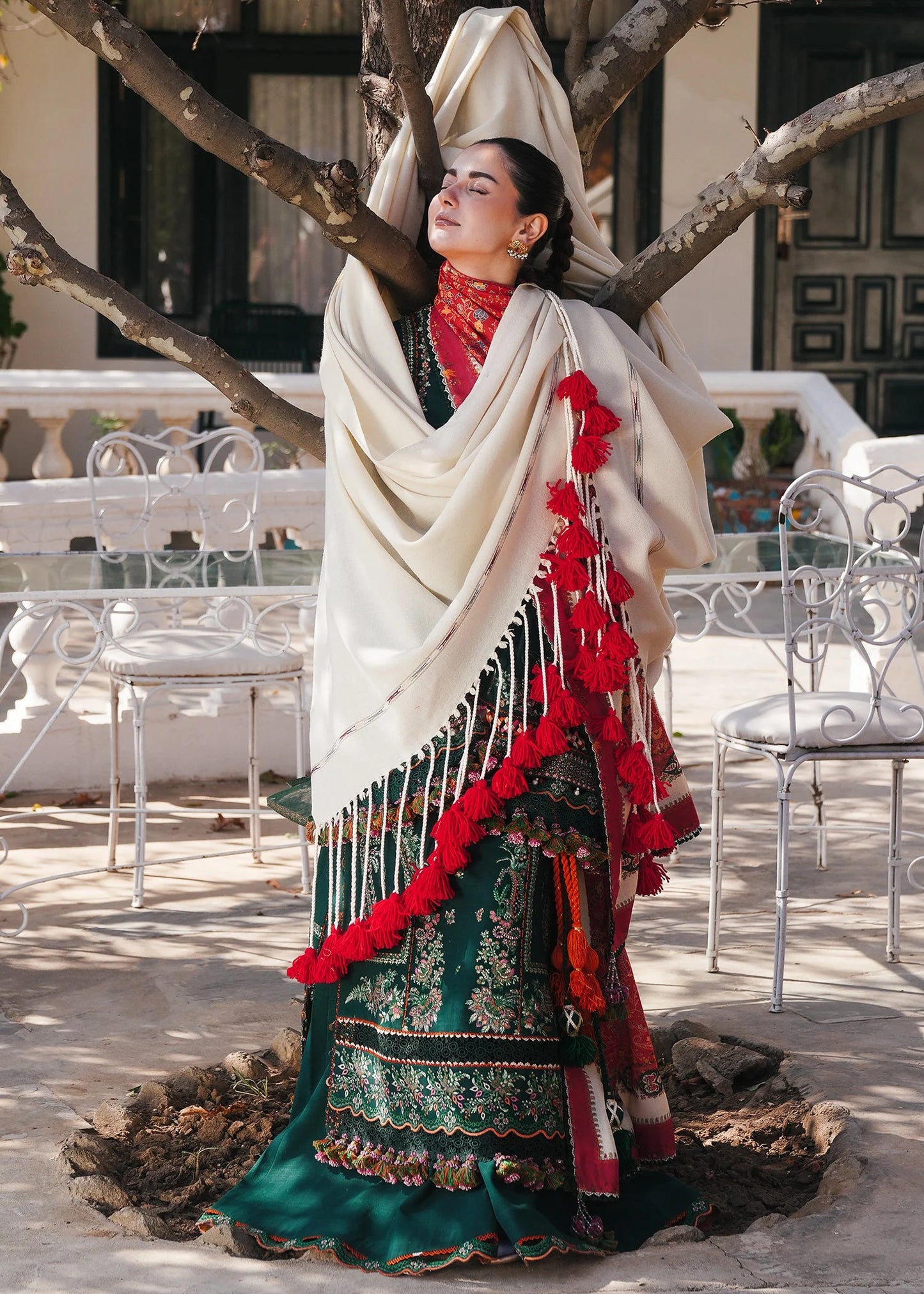 Hussain Rehar Winter Shawl'24 - Masarrah