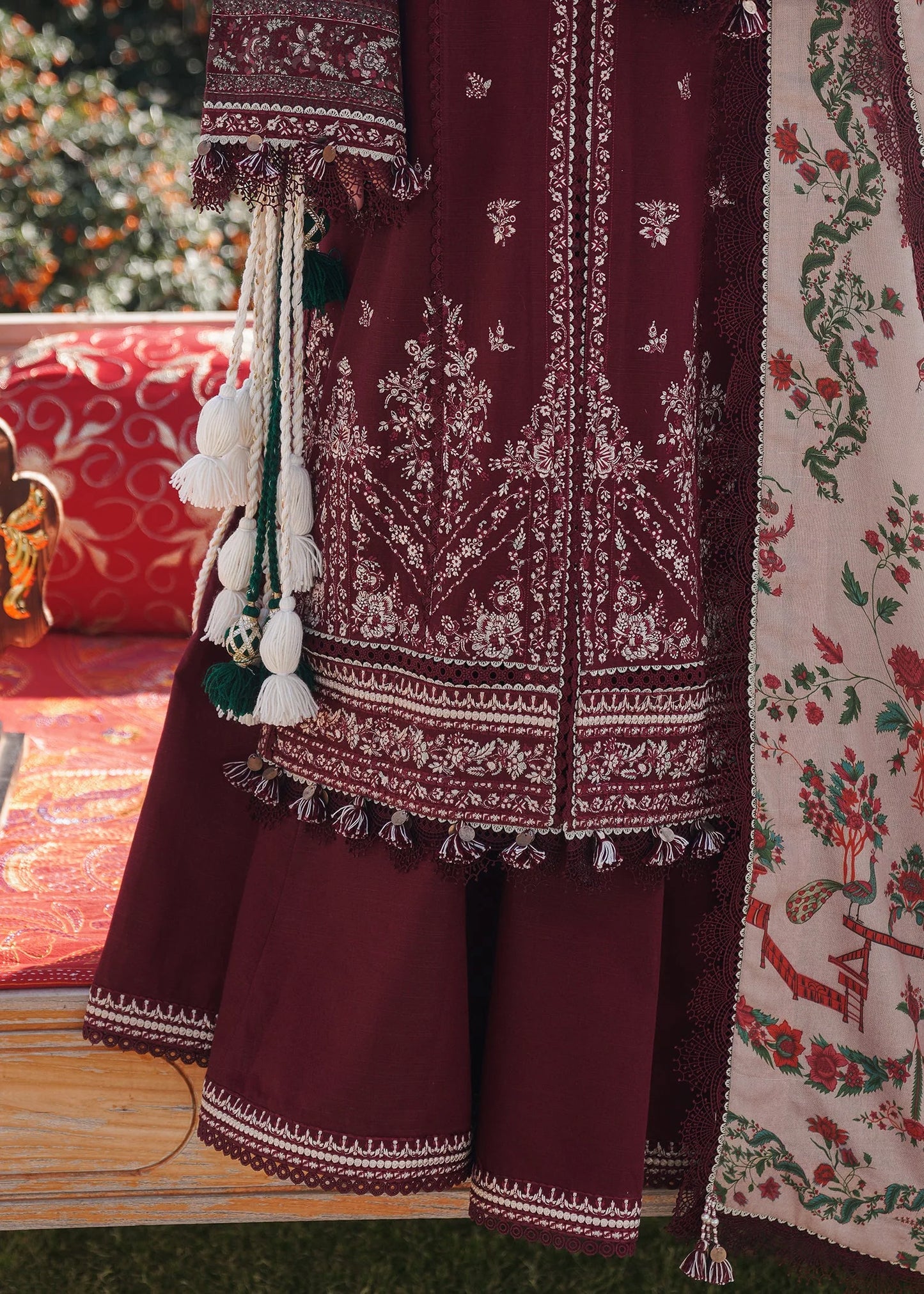 Hussain Rehar Winter Shawl'24 - Zaran
