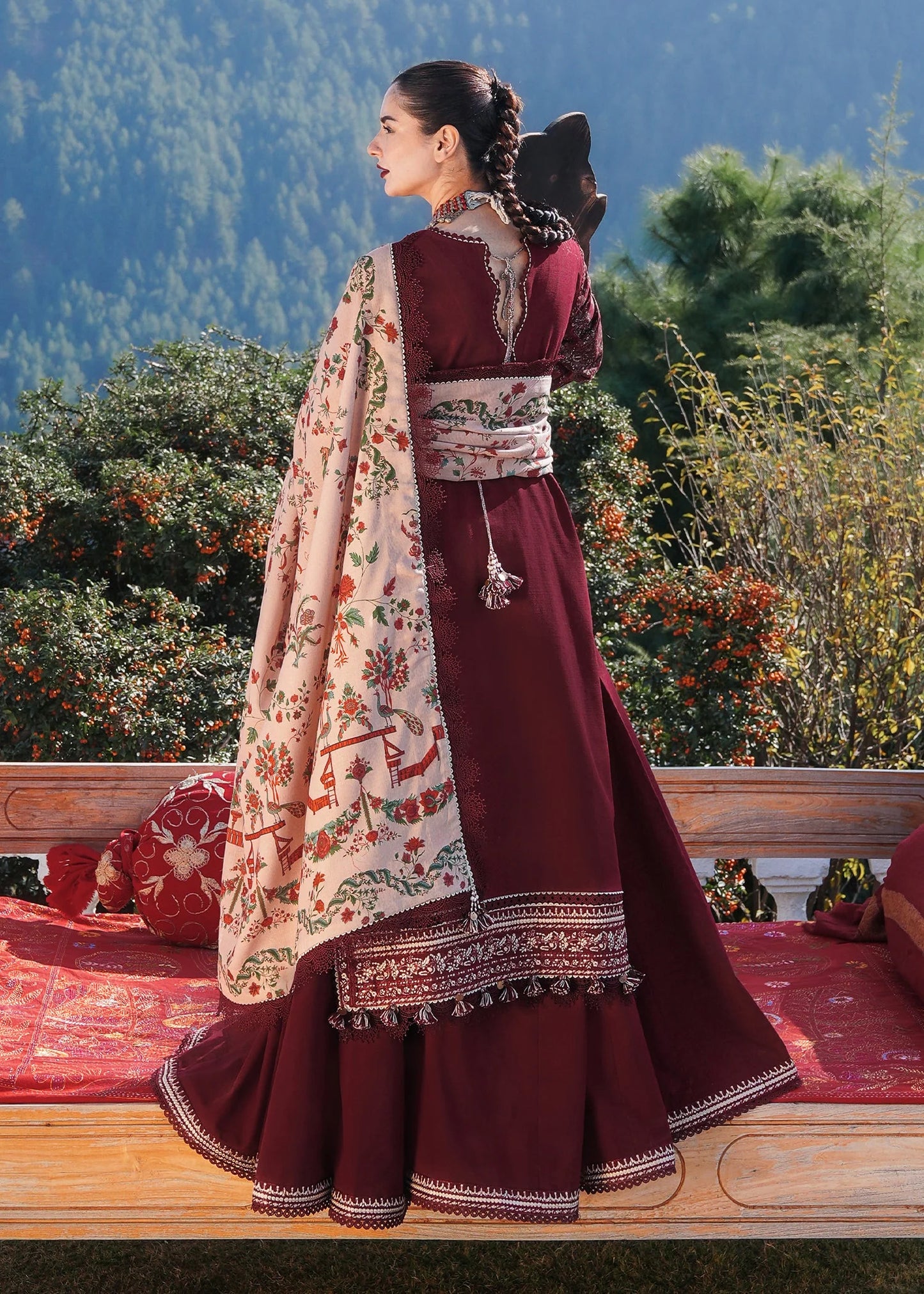 Hussain Rehar Winter Shawl'24 - Zaran