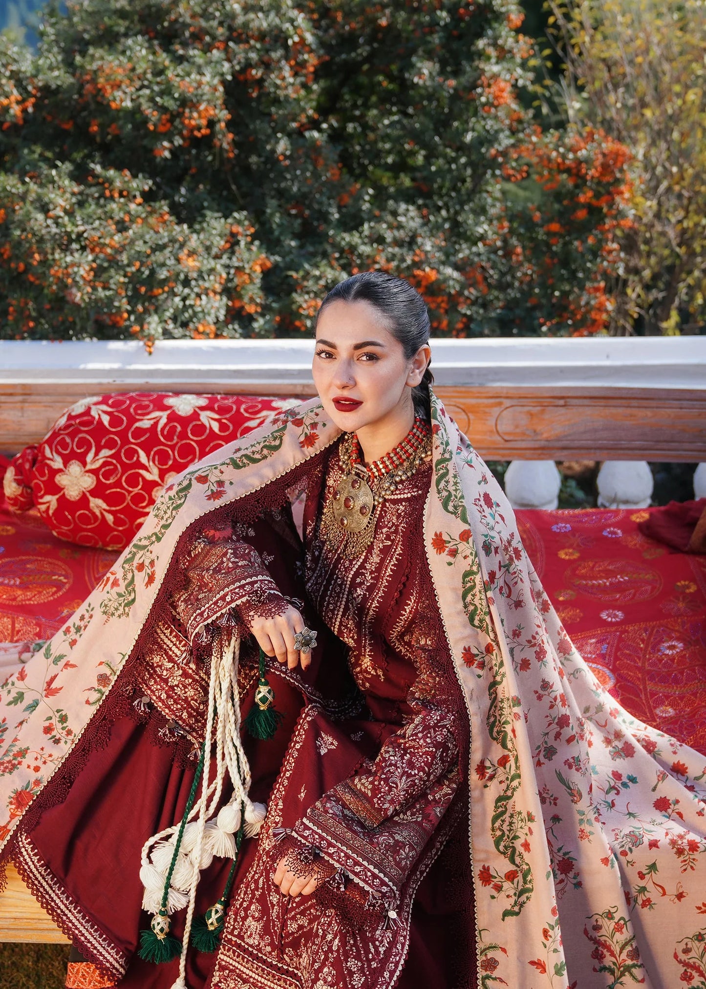 Hussain Rehar Winter Shawl'24 - Zaran