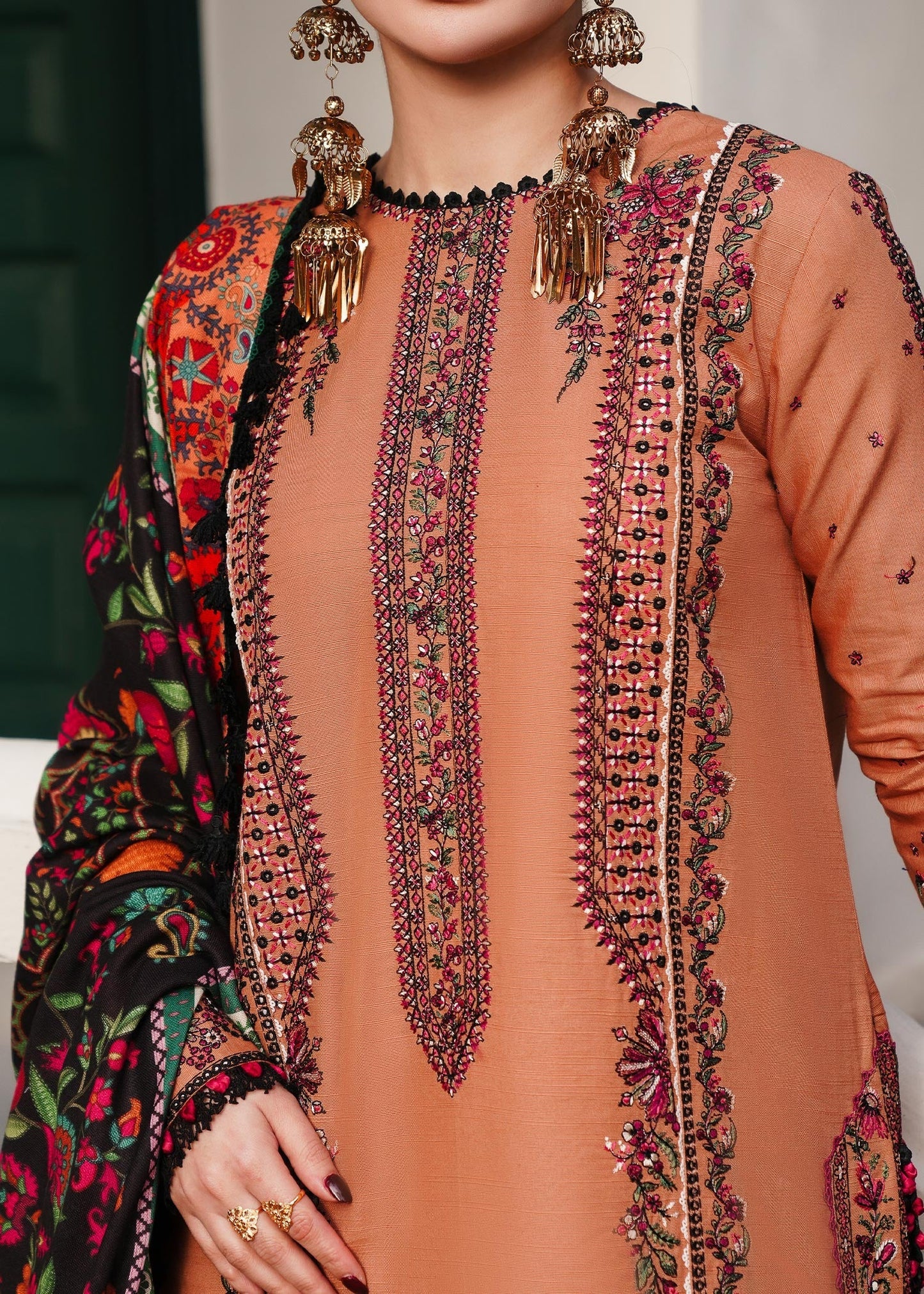 Hussain Rehar Winter Shawl'24 - Sahira