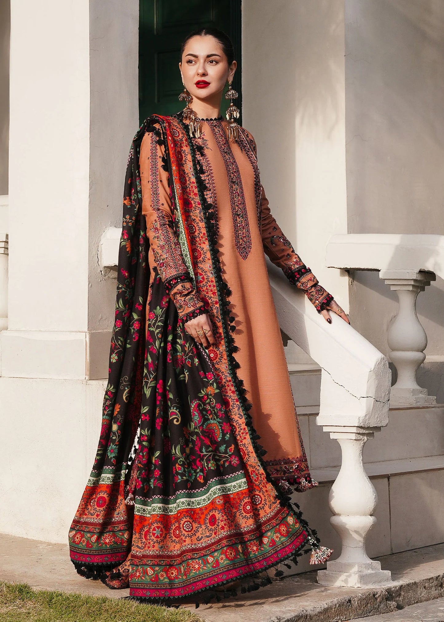 Hussain Rehar Winter Shawl'24 - Sahira
