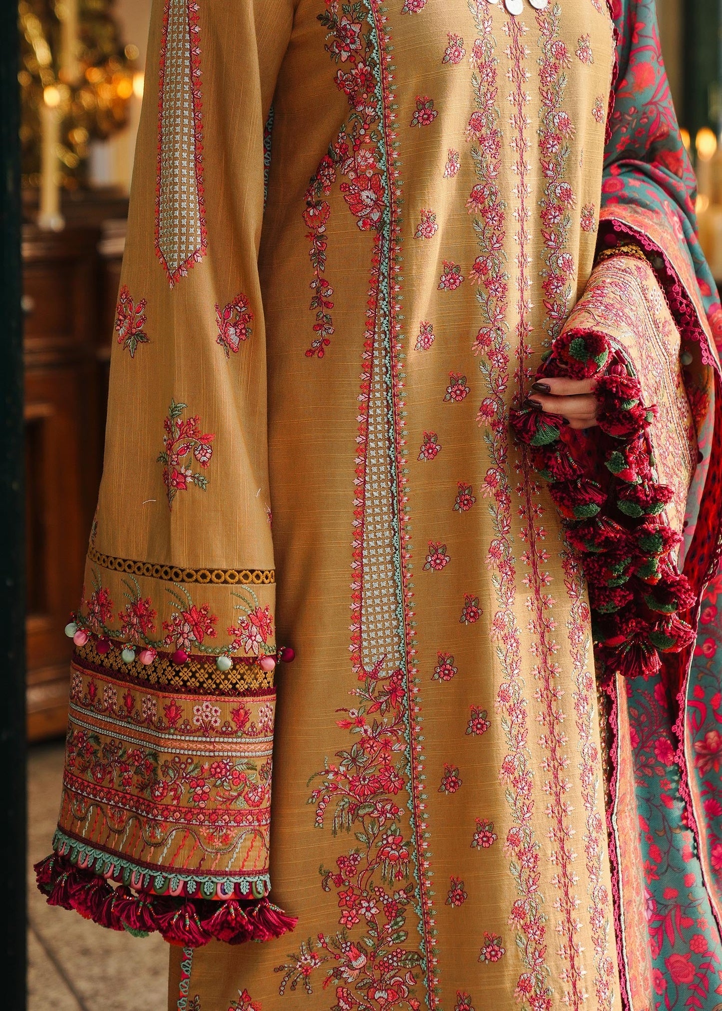Hussain Rehar Winter Shawl'24 - Horain